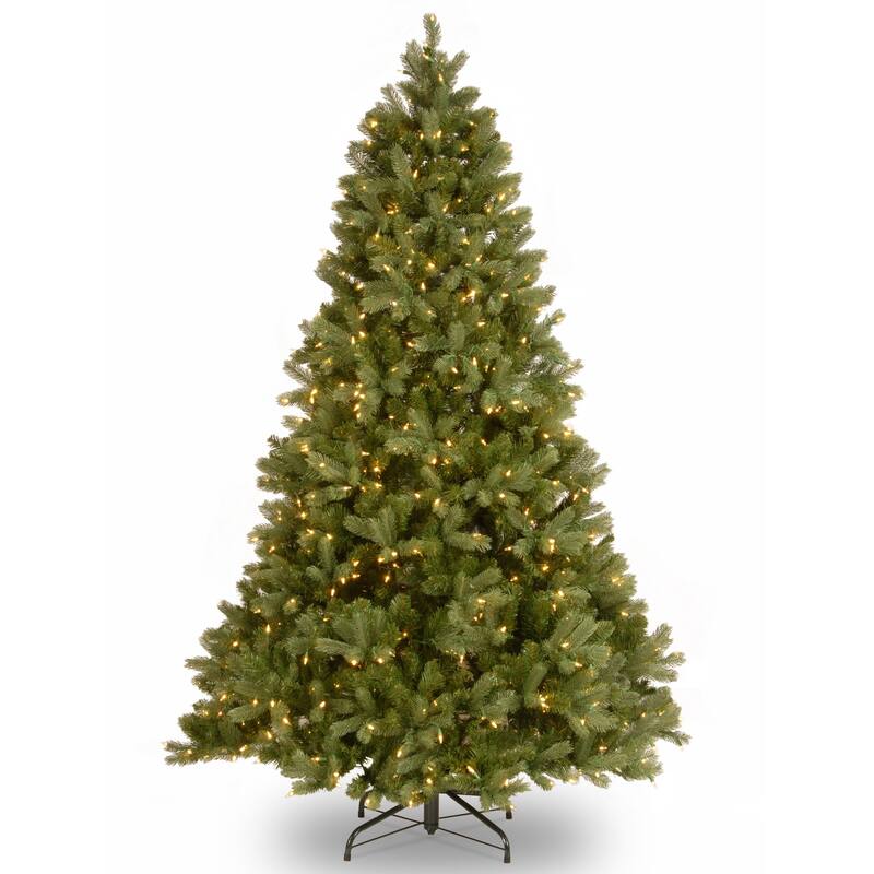 National Tree Company 6.5 ft. Downswept Douglas Fir Tree with Clear Lights - 6.5 Foot