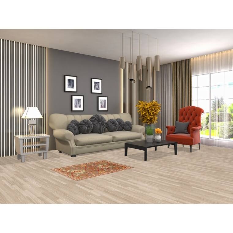 Kazak Oriental Foyer Rug Handmade Traditional Brown Wool Carpet - 2'2" x 3'0"