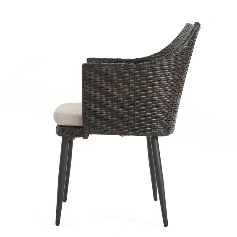 3 PC Wicker Chat Set for Outdoor Intimacy Weather Resistant
