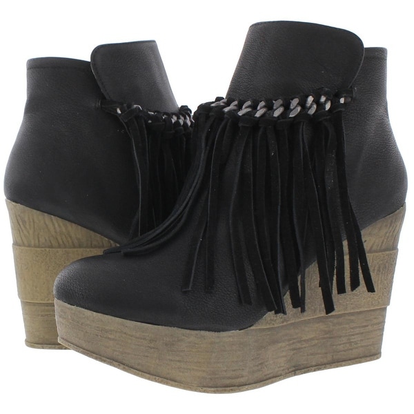 steve madden wedge booties