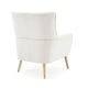 preview thumbnail 5 of 9, Almond Boucle Tufted Back Accent Chair by Christopher Knight Home