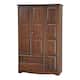 Palace Imports 100% Solid Wood Grand Wardrobe Armoire