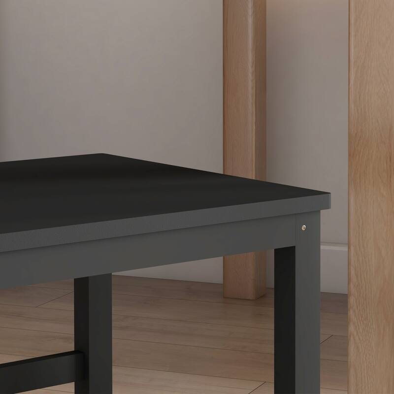 HOMCOM Farmhouse Armless Dining Chairs