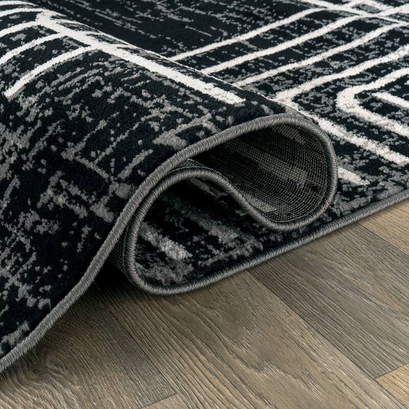 Geometric Bohemian Area Rug