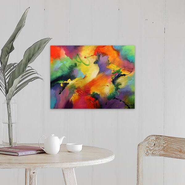 Shop Summer Love Canvas Wall Art Overstock 16854715