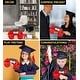 preview thumbnail 3 of 4, DolliBu Googly Eyes Red Crab Graduation Plush Toy with Graduation Cap - 14 inches