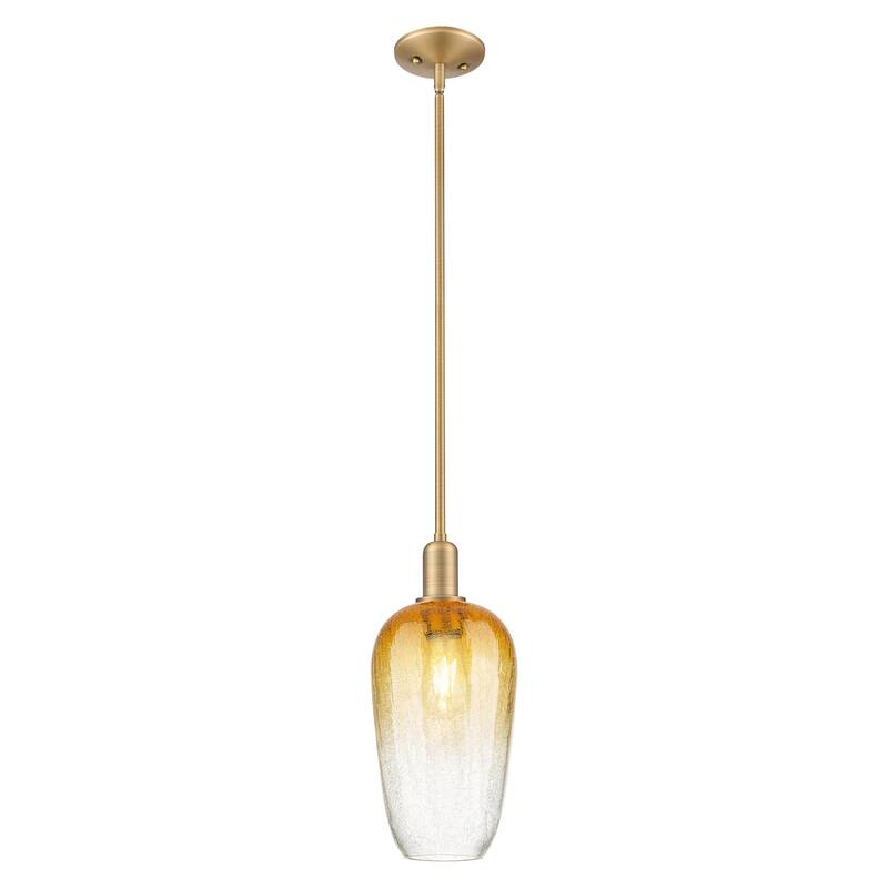 Innovations Lighting 716-1S-G484-7AM Brookhaven Flute 7" Wide Mini