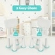 preview thumbnail 12 of 38, Gymax Kids Table & 2 Chairs Set Toddler Activity Play Dining Study - See Details