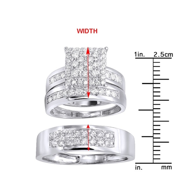 Jcpenney trio wedding rings shop