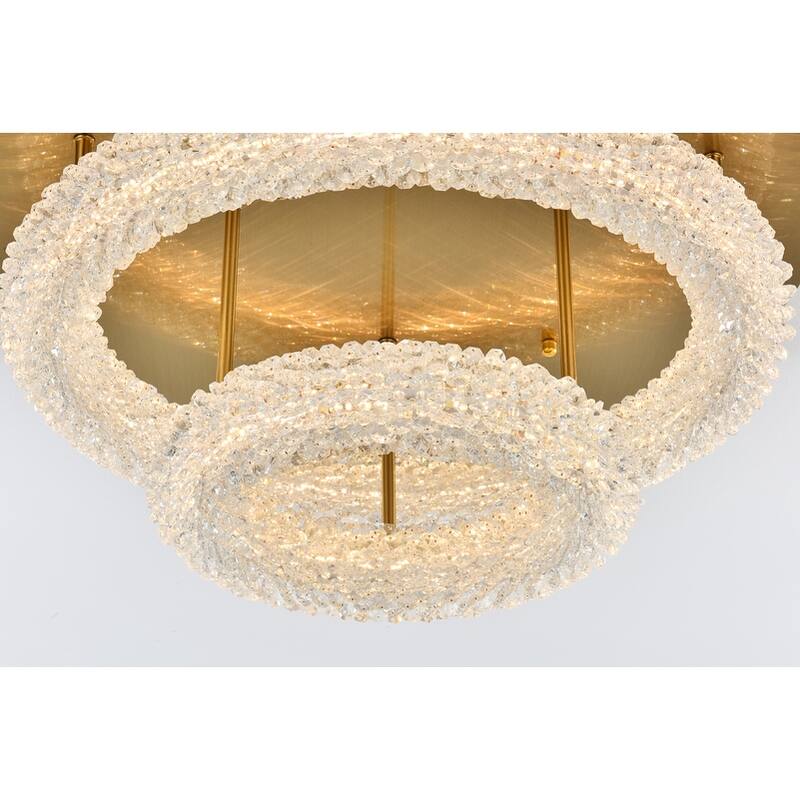22 inch Adjustable LED Flush Mount