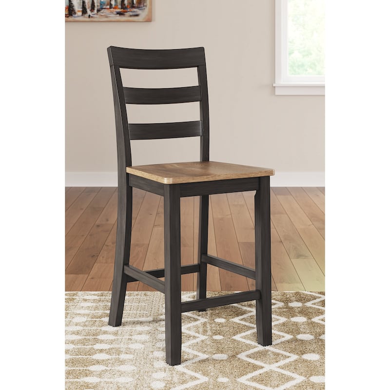 Signature Design by Ashley Gesthaven Counter Height Barstool - 17" W x 21.5" D x 41.38" H