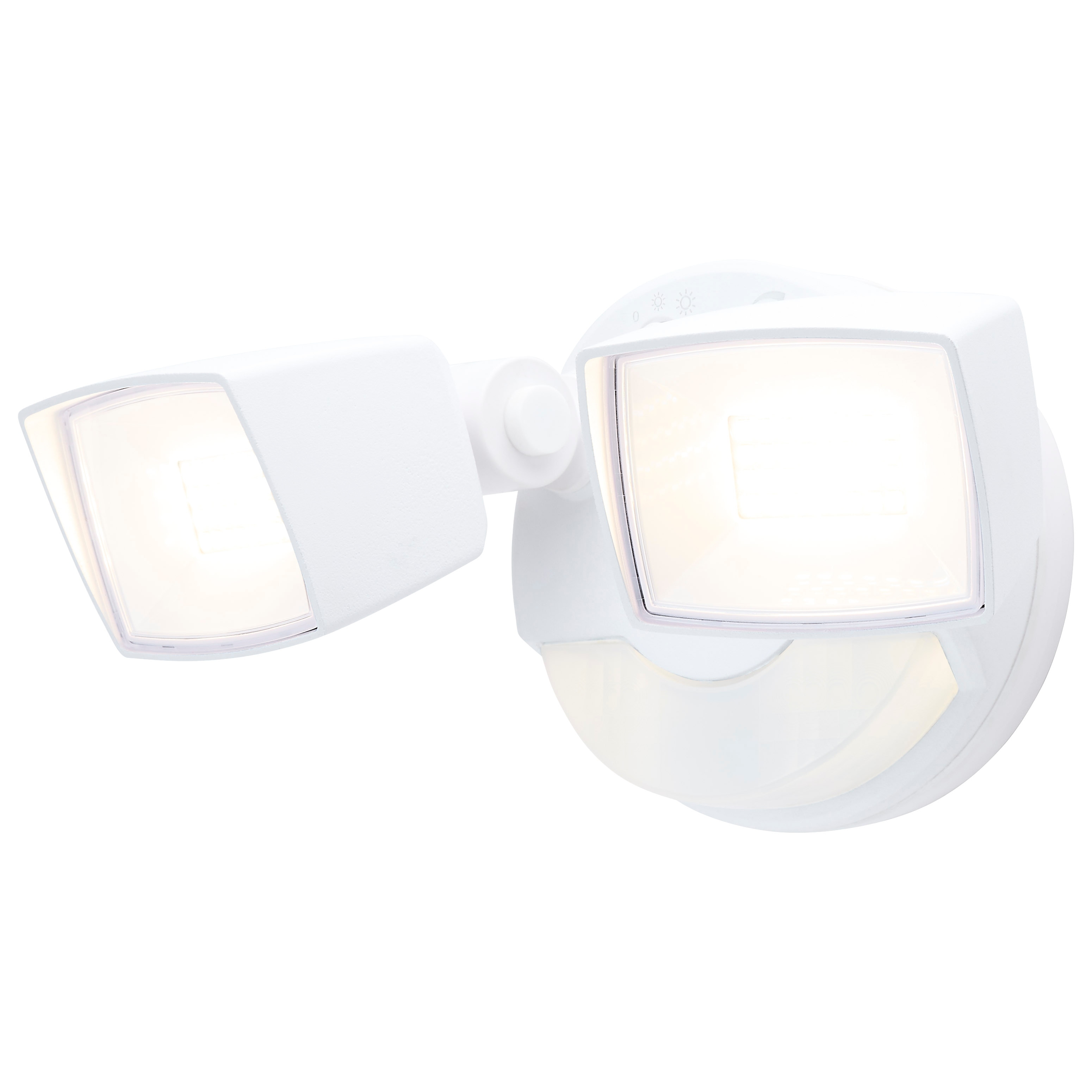 White pir security light on sale