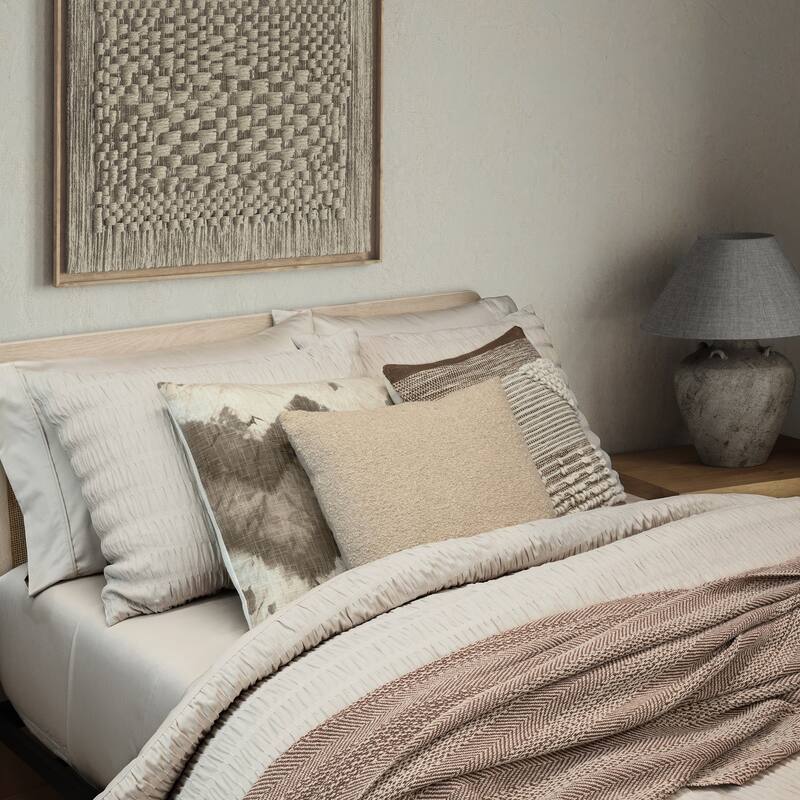 Indigo Road by Egypt Sherrod Ember Cotton Rich Boucle 1-Piece Decorative Pillow