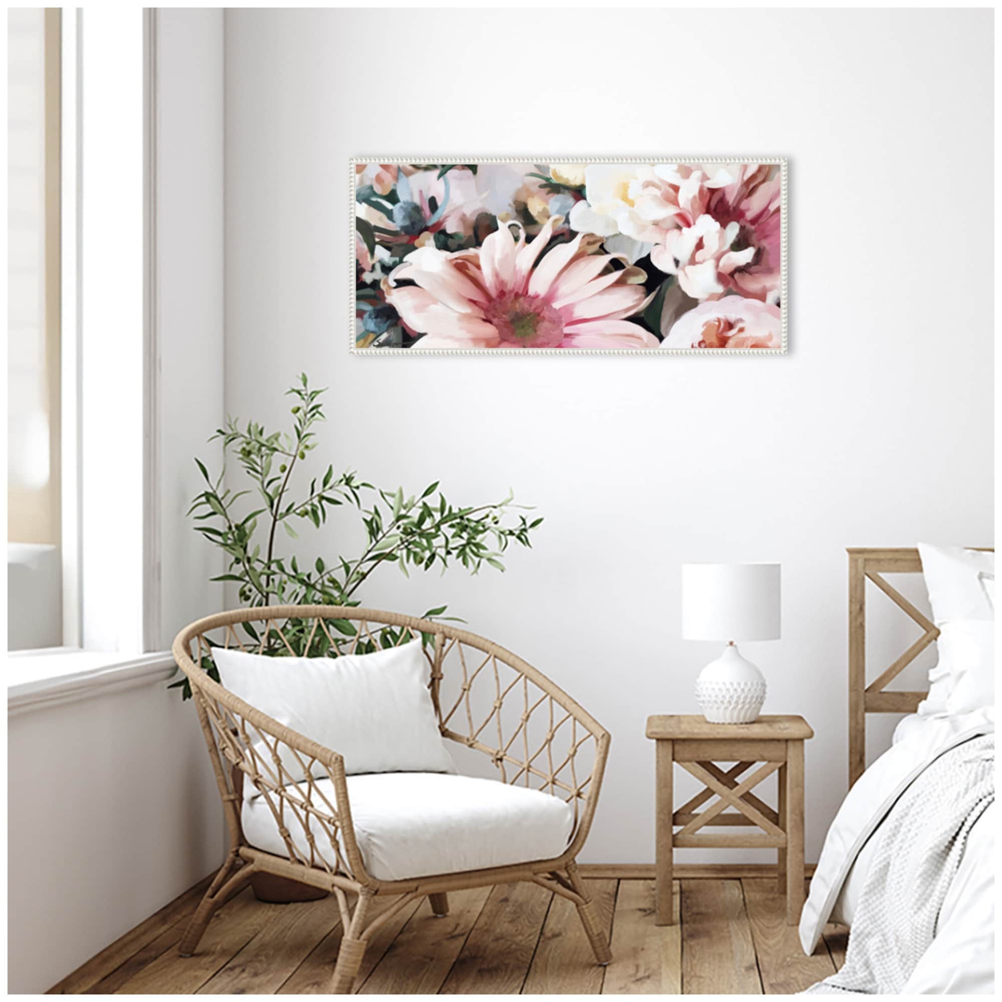 Kate and Laurel Fresh Pick by Mary Sparrow Framed Canvas Wall Art Print