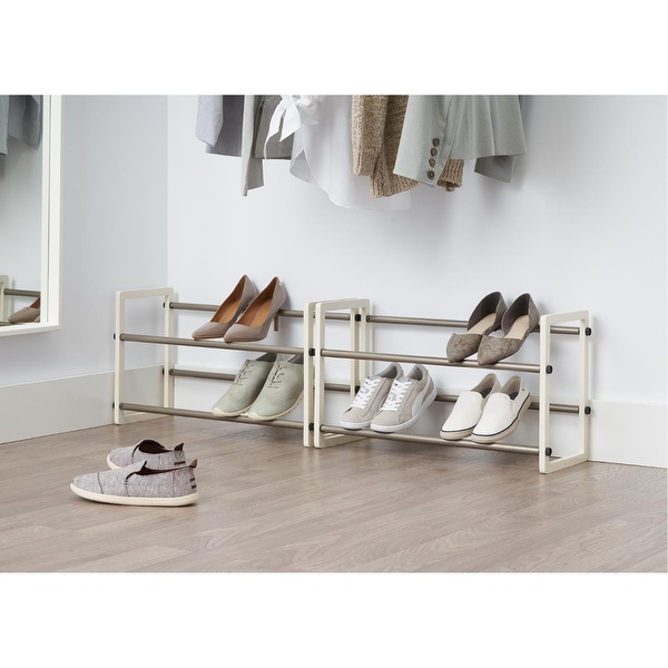 Shoe rack expandable on sale