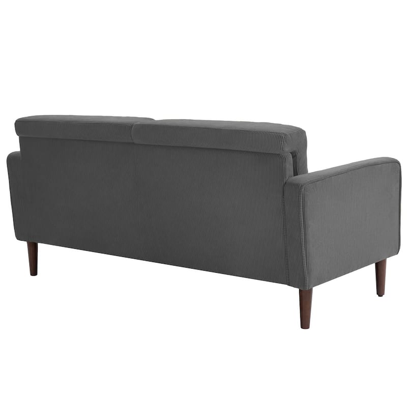 63.3"W Living Room Corduroy Loveseat Sofa