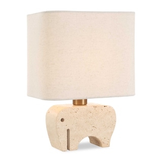 Uttermost Tusk Travertine Accent Lamp