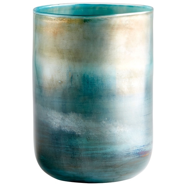 Cyan Design 10011 Reina 6-1/4" Diameter Glass Vase - Pyrite