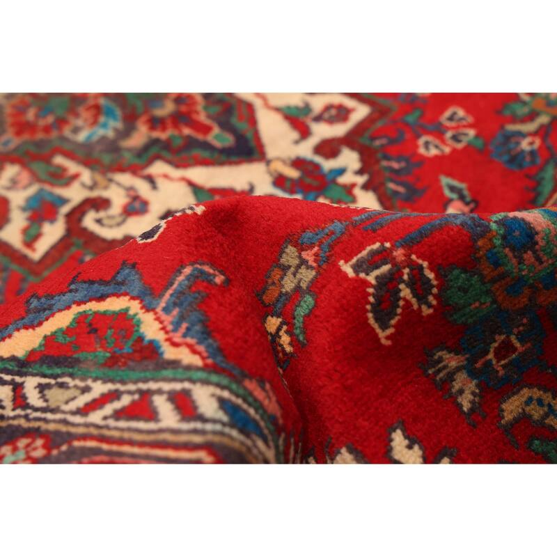 ECARPETGALLERY Hand-knotted Anadol Red Wool Rug - 3'7 x 6'6