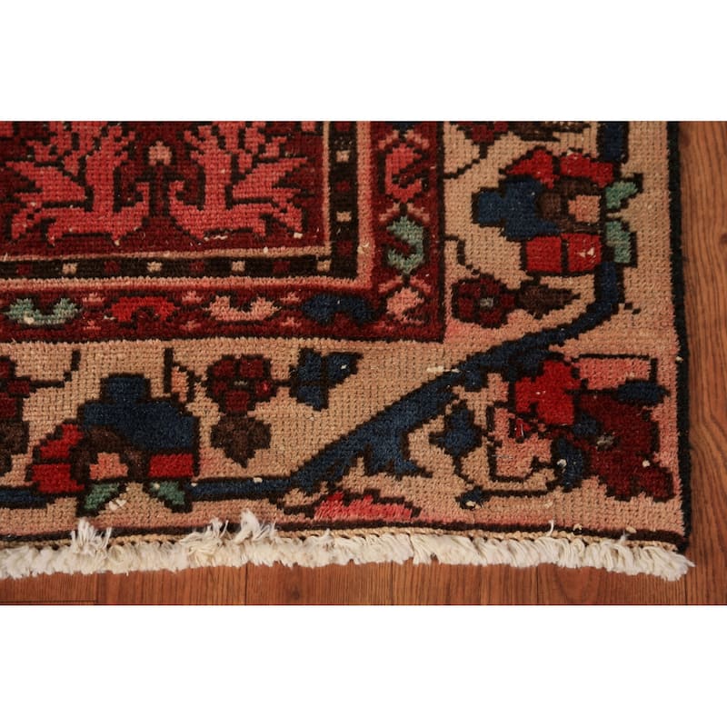 Garden Design Bakhtiari Persian Rug Handmade Wool Carpet - 4'5" x 7'0"