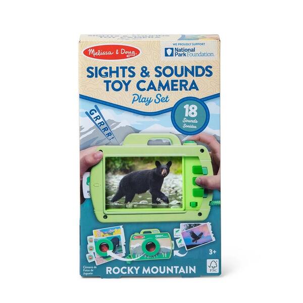 slide 2 of 7, Melissa & Doug Rocky Mountain Sights & Sounds Toy Camera Play Set - Multi Multi - Kids