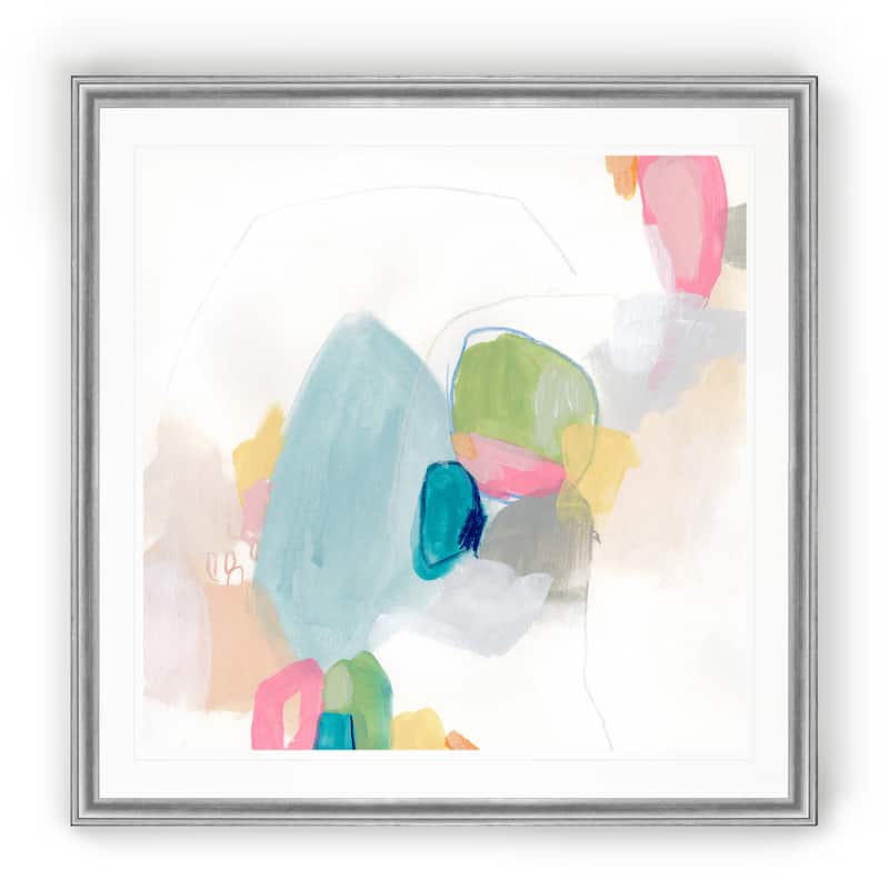 Candy Jacket II -Black Framed Print
