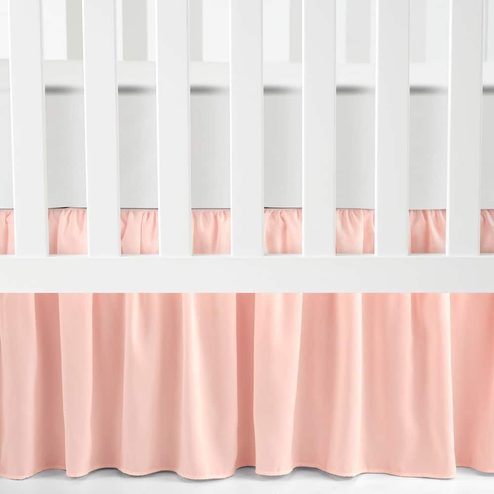 Lush Decor Ruffle Crib Skirt Single - 52" x 28"