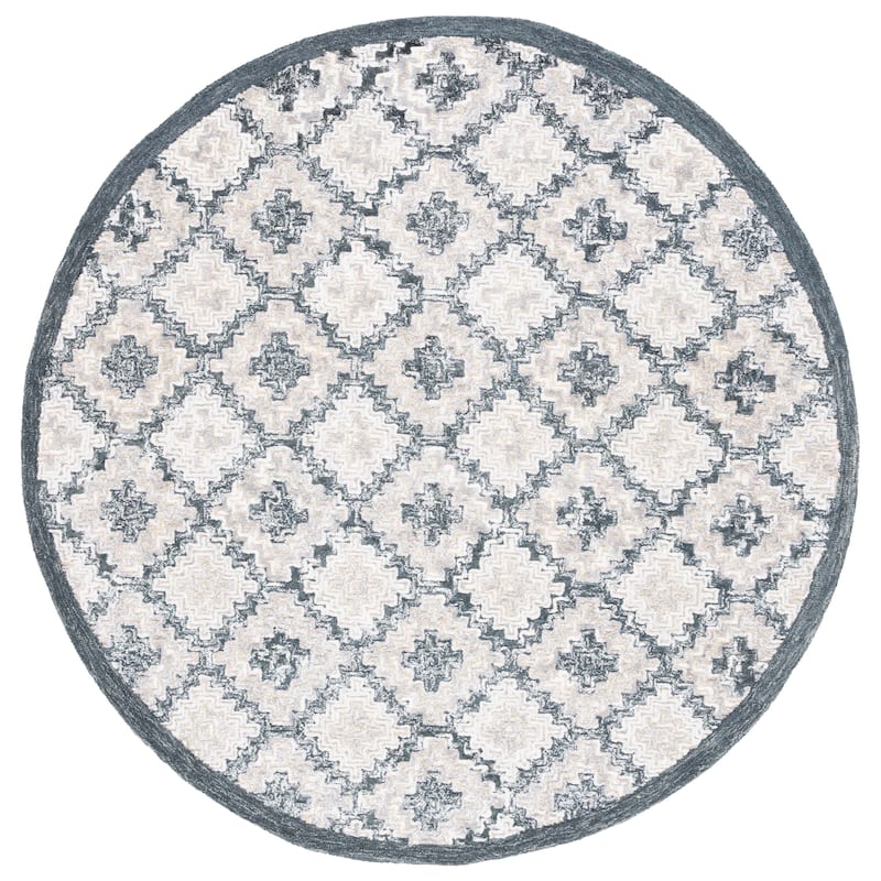 SAFAVIEH Handmade Soho Jaleesa Modern Trellis Wool Rug