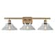 Option Brushed Brass / Clear