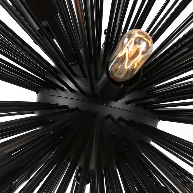 12 Light Astra Sputnik Sphere Satellite Pendant, Light Strade Dimmable Chandelier (28'' Wide)
