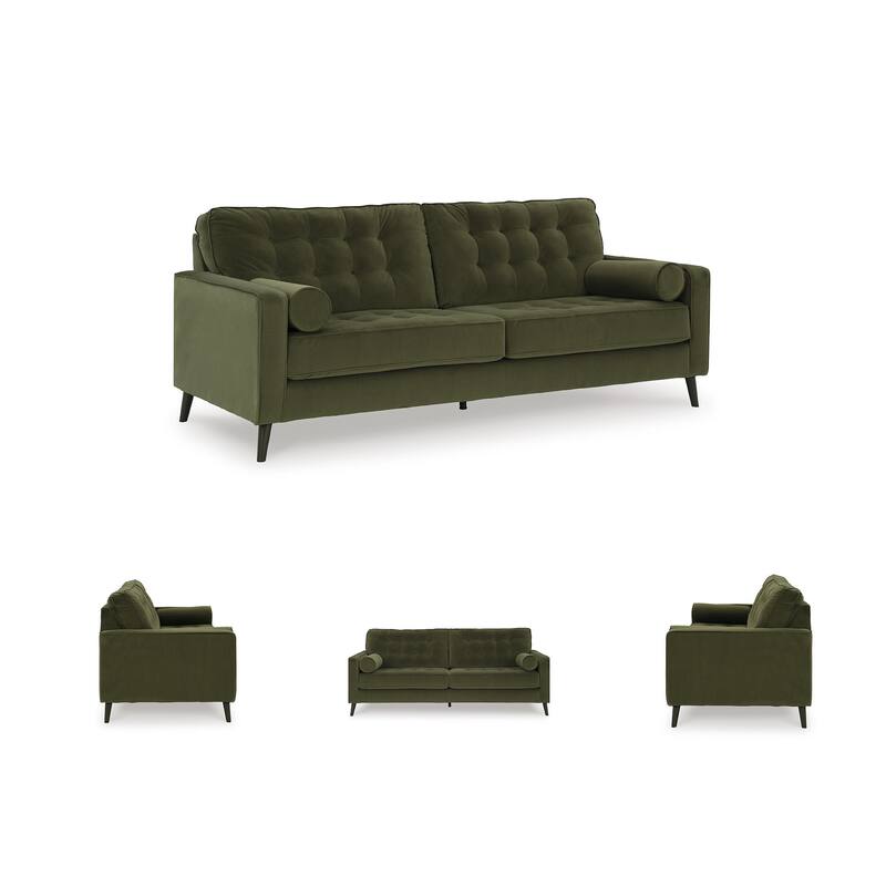 Signature Design by Ashley Reveon Lakes Green Sofa - 87" W x 38" D x 38" H