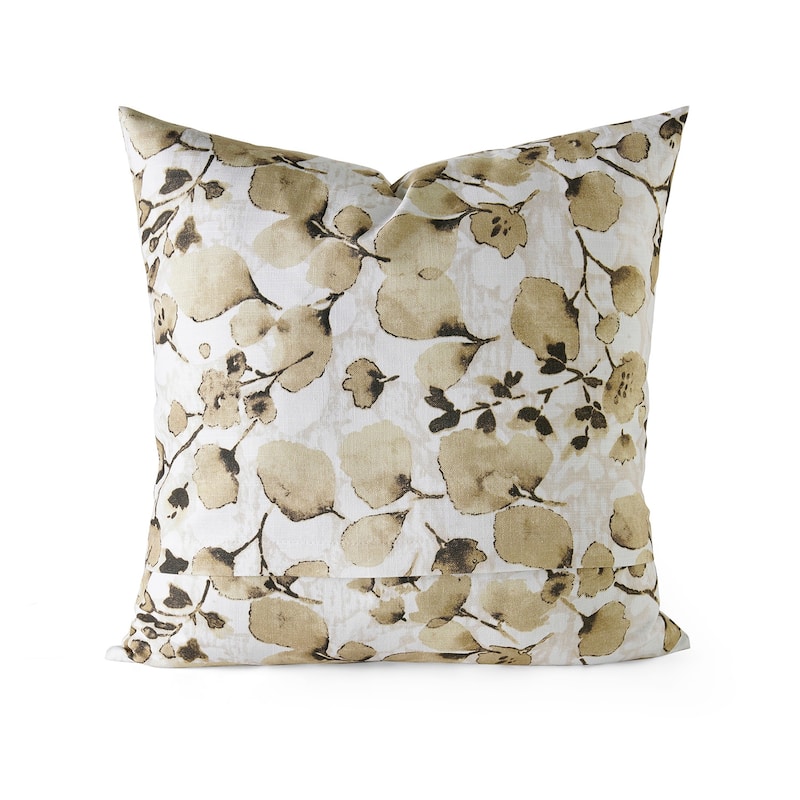 Exclusive Fabrics Printed Cotton Throw Pillow Covers 18 X 18 - Textured Decorative Pillow Covers (Set of 2)