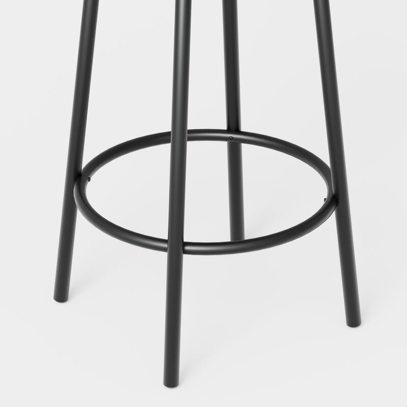 Bar Table and Chairs Set for 4, 5-Piece Rectangle Pub Bistro Table and Stools Set with Backrest, Counter Height Dining Table Set