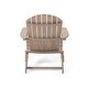 preview thumbnail 71 of 71, Hanlee Outdoor Rustic Acacia Wood Folding Adirondack Chair (Set of 2) by Christopher Knight Home