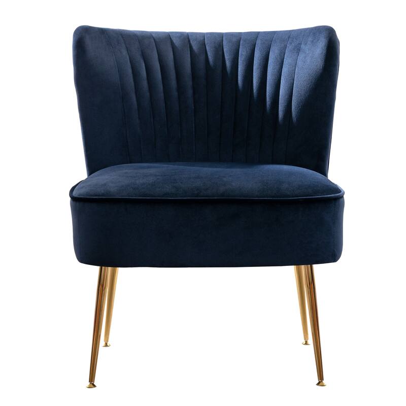 Heaven Contemporary Velvet Upholstered Accent Chair