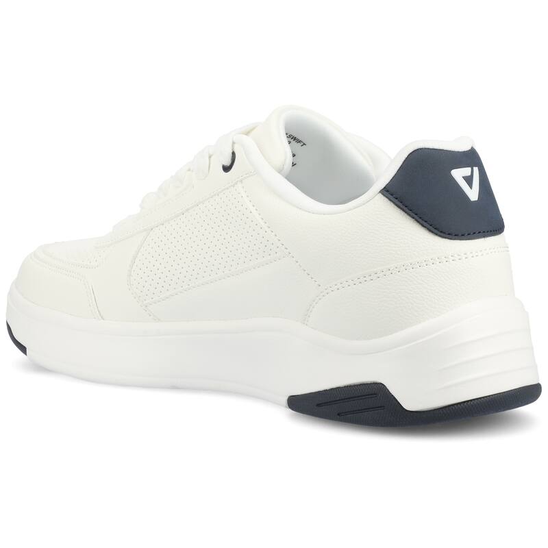 Vance Mens Swift Comfort Medium and Wide Width Perforated Low Top Sneaker