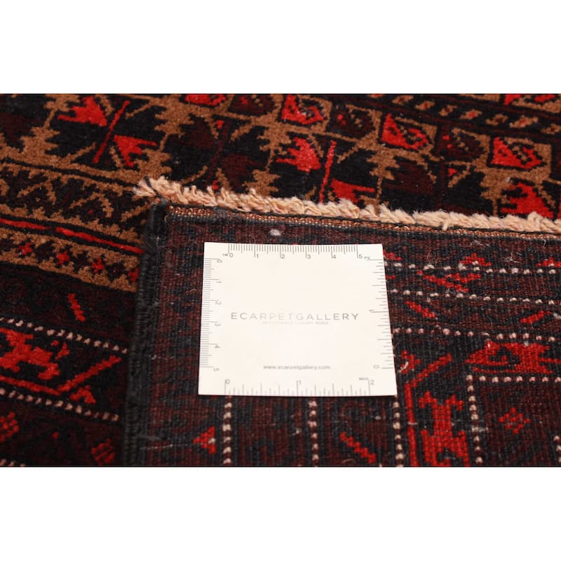 Teimani Brown Rug 3'4" x 5'6" - 3'4 x 5'6