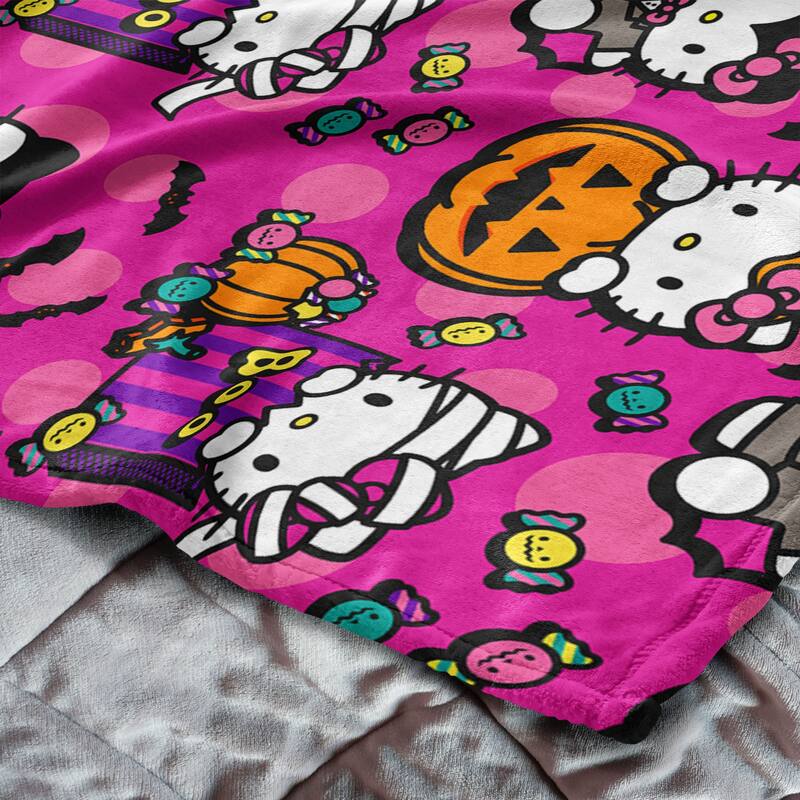 Sanrio Hello Kitty Halloween Silk Touch Throw Blanket
