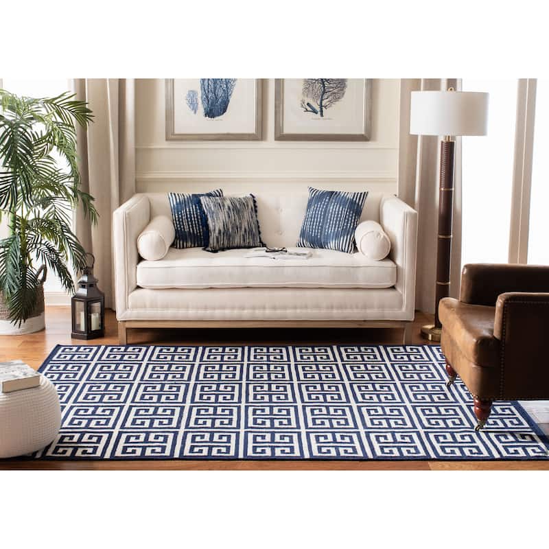 SAFAVIEH Handmade Flatweave Dhurries Oliga Modern Wool Rug
