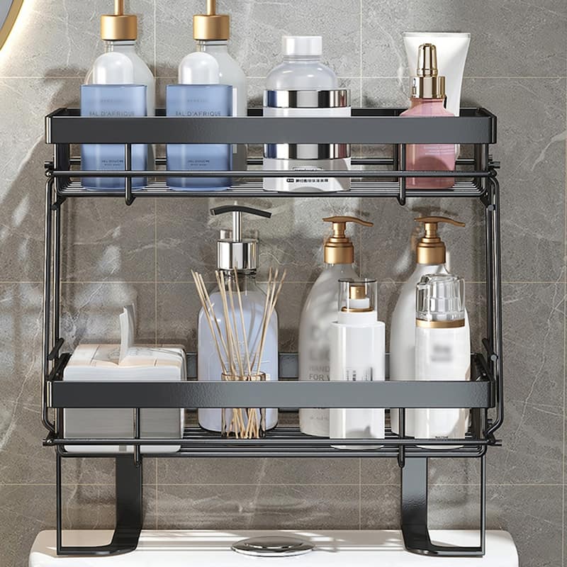Over The Toilet Storage Shelf, Over Toilet Storage, Bathroom Storage Organizer, Back Of Toilet Shelf Organizer