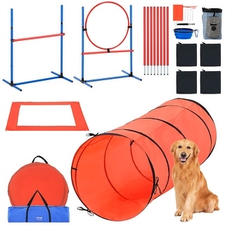 Dog Agility Training Equipment, 5 PCS Combination Set with