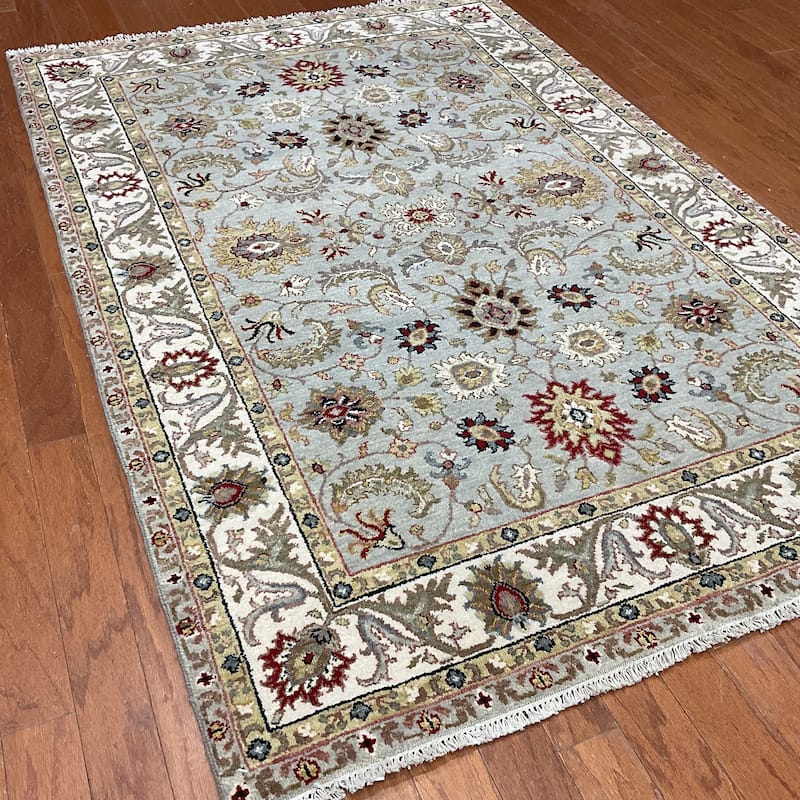 HERAT ORIENTAL Handmade Tabriz Wool Rug - 4' x 6'