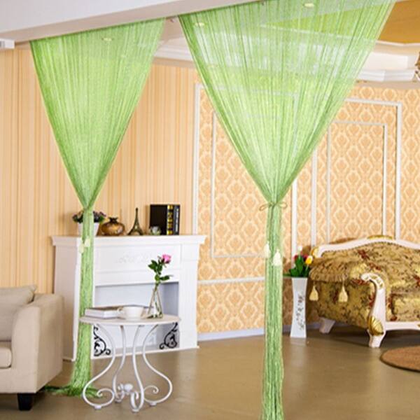 Shop Home Decor Threads Glitter String Curtains One Panel 39 X78