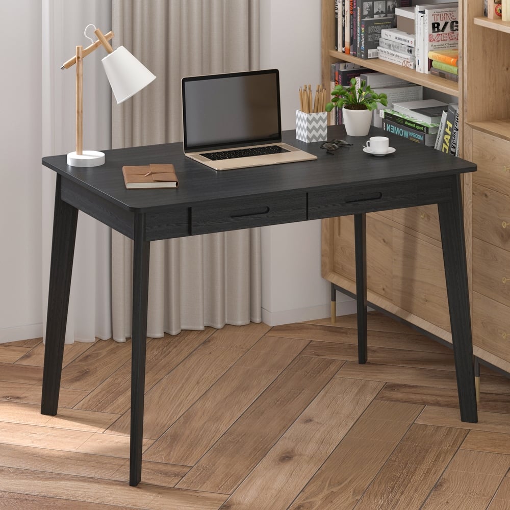39.4"W Study Desk Writing Desk Simple