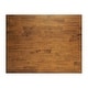 preview thumbnail 8 of 18, Classic Wood Dining Table with Offset Tapered Legs