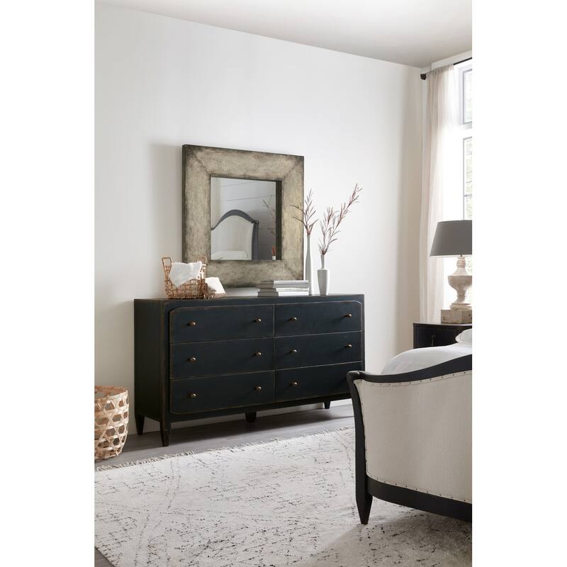 Hooker Furniture Ciao Bella 42" x 42" Square Farmhouse Accent Mirror