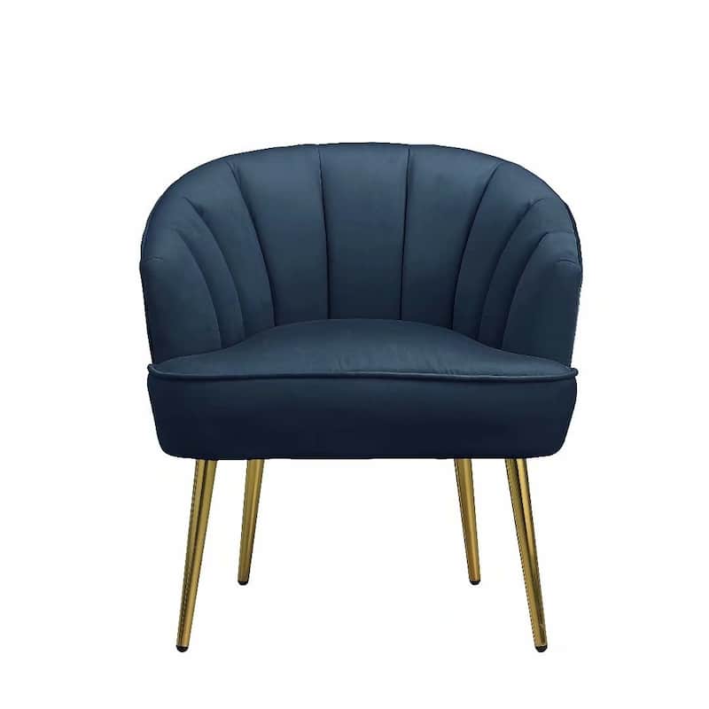 Morden Fort Velvet Accent Chair Slipper Chair