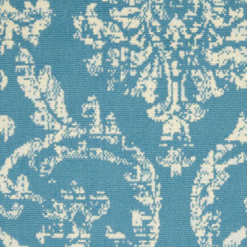 Nourison Jubilant Vintage Farmhouse Damask Area Rug