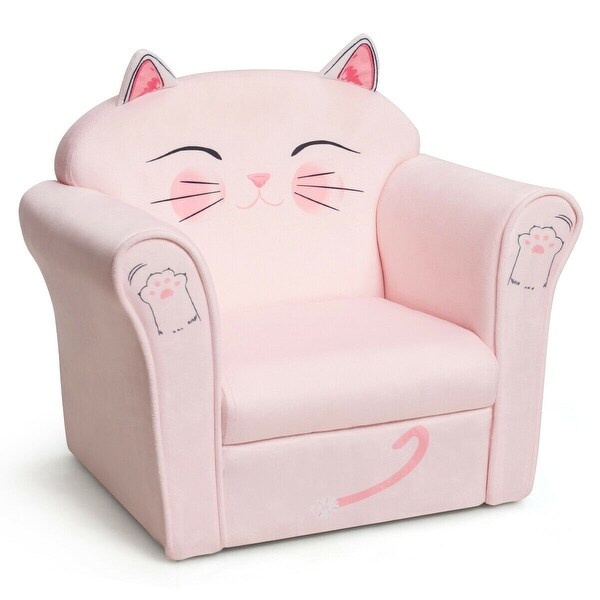 Kids fluffy on sale chair