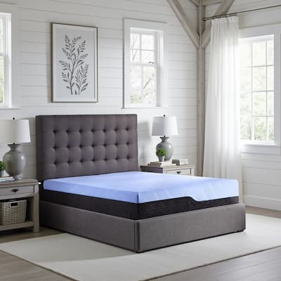 Bridgevine Home 13 inch Radiance Hybrid Cooling Copper GelCare Memory Foam and Coil Adult Mattress